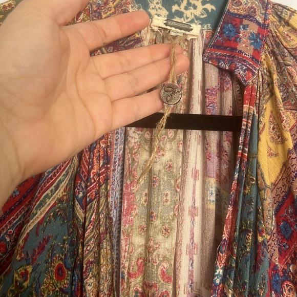 Gimmicks By BKE Patchwork Kimono Duster - Picture 11 of 13